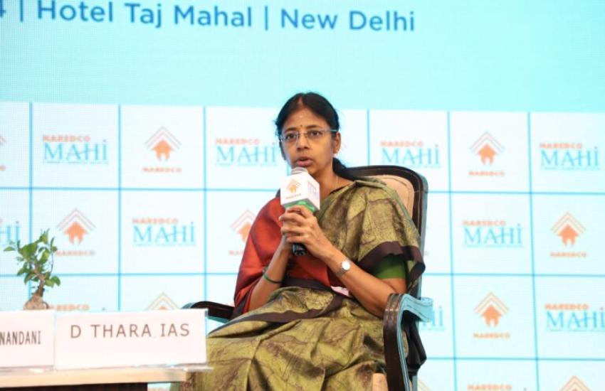 The Ministry of Housing and Urban Affairs urges the real estate sector to gear up for new housing challenges until 2029, with rain harvesting as a core element for housing projects: D. Thara